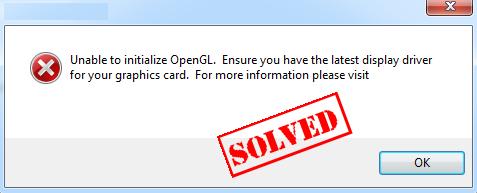 install driver opengl 2.0